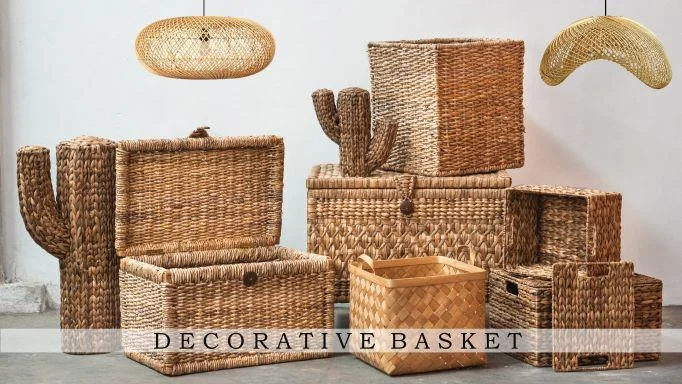 Decorative Woven Basket