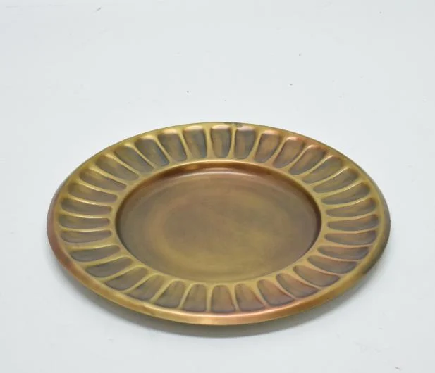 Round Plate Decorative Tableware