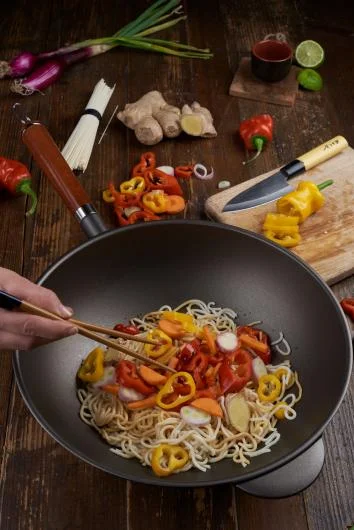Pentolpress Wok Set