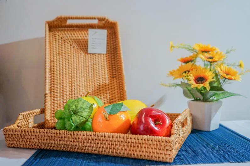 Handmade Rattan Trays