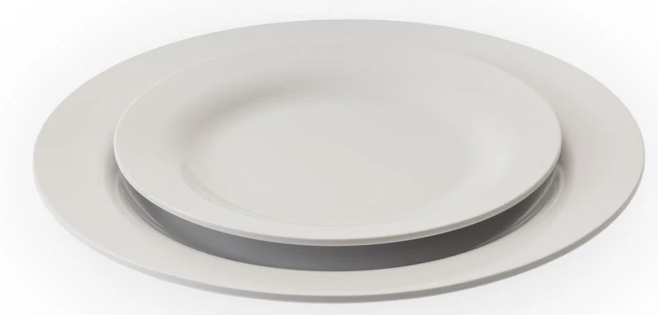 Hotel Melamine Flat and Dessert Plate