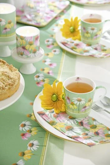 Pastel Garden Table Accessories