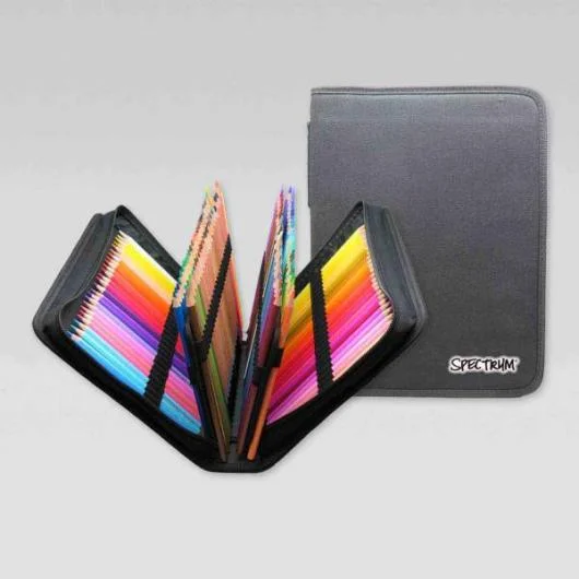 Colored Pencil Set in Zippered Nylon Case