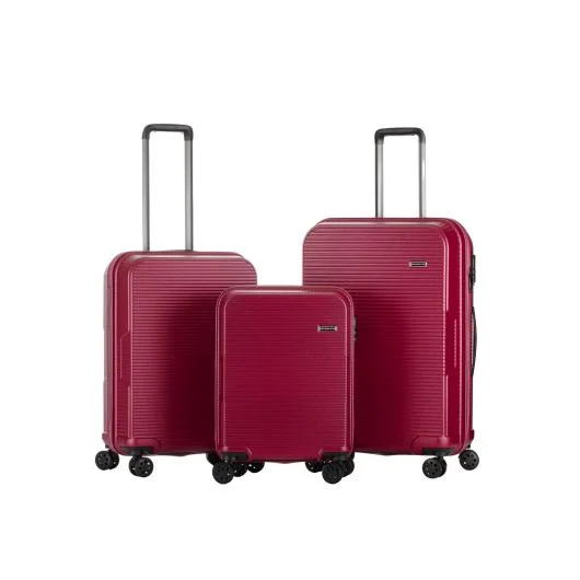 HERMOSO ABS 3-Piece Trolley Luggage Set