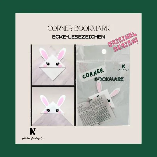 Bunny Corner Bookmark