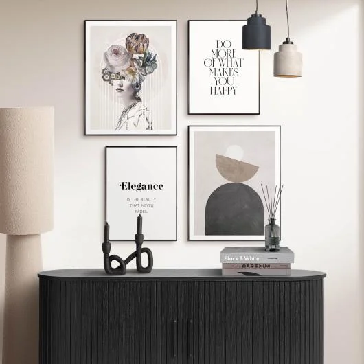 Slim Black Frame