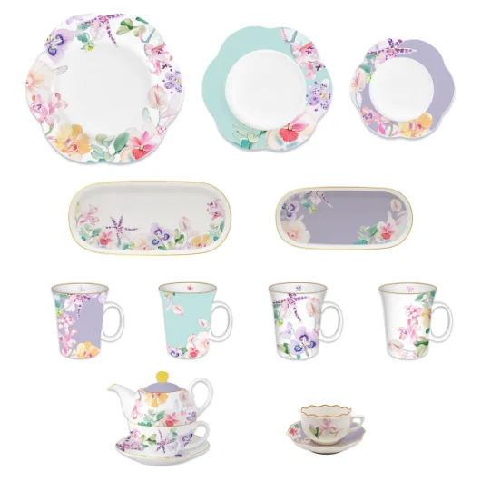 JZ2081 Bone China Dinner Set