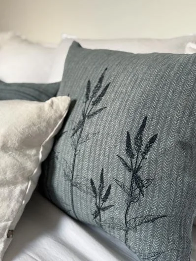 dorothee lehnen Linen Cushions