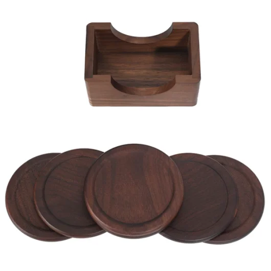 Wood Drink Coasters