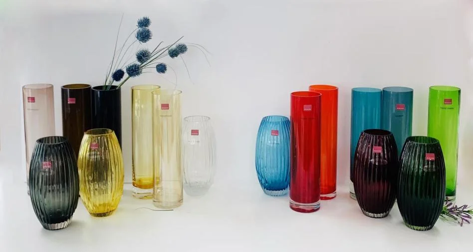 Decorative Tinted Colour Vases