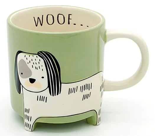 Tierfuß Keramiktasse