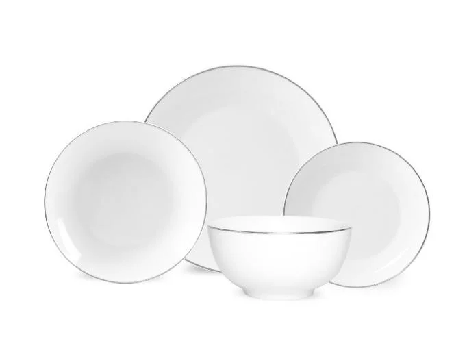 24-Piece Coupe Shape Dinner Set