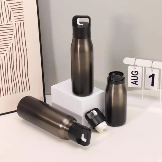 One-Hand Open Insulated Water Bottle