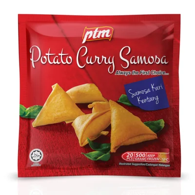 PTM Potato Curry Samosa