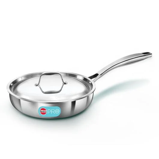 Hawkins Triply Stainless Steel 22 cm Frying Pan