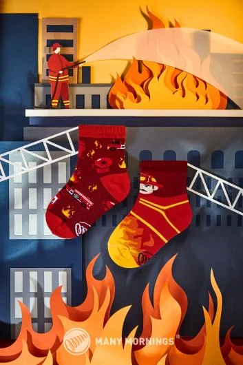 Kids Socks The Fireman