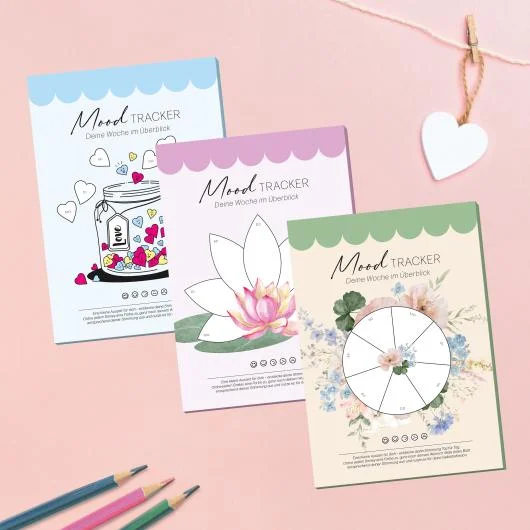 Mood-Tracker Tear-Off Pad