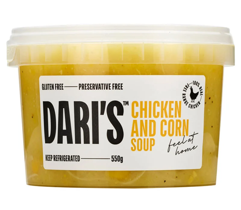 Ready-to-Heat Chicken and Corn Soup