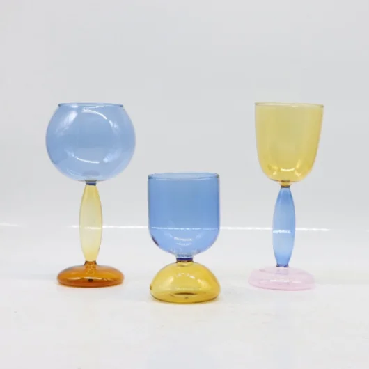 High Borosilicate Handblown Crystal Glass for Champagne Cup