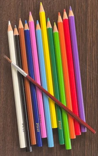 Water Soluble Colored Pencil