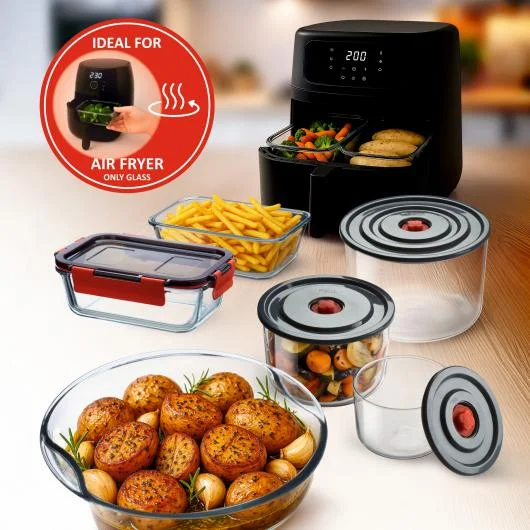 SIMAX Air Fryer Glassware