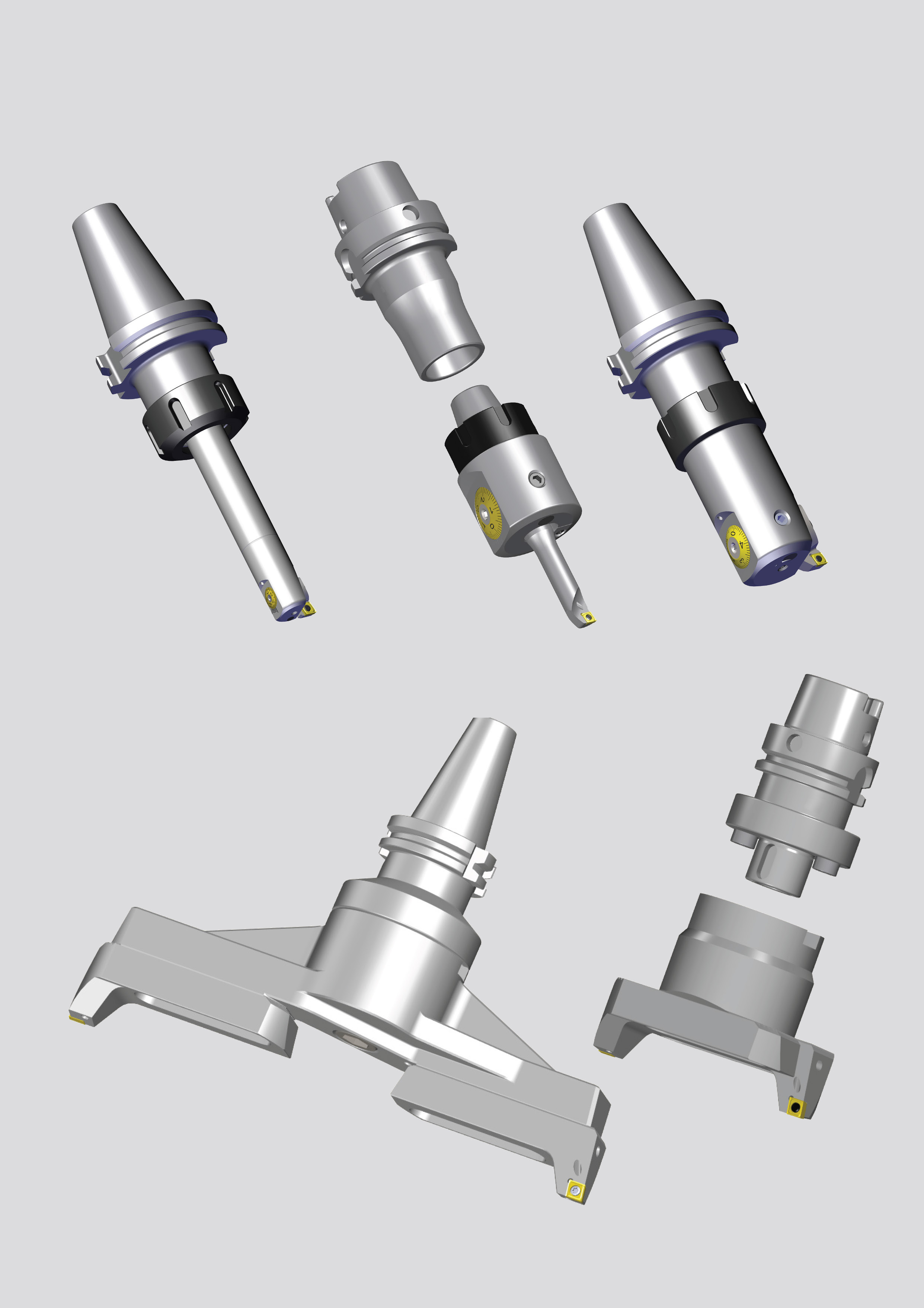 Tool Holders and Digital Precision Boring Heads