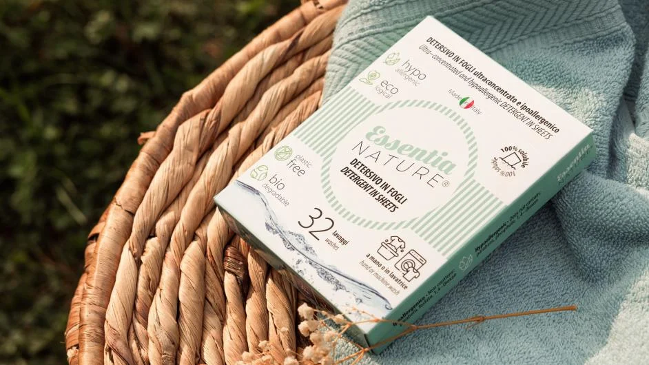 Essentia Laundry Detergent in Sheets
