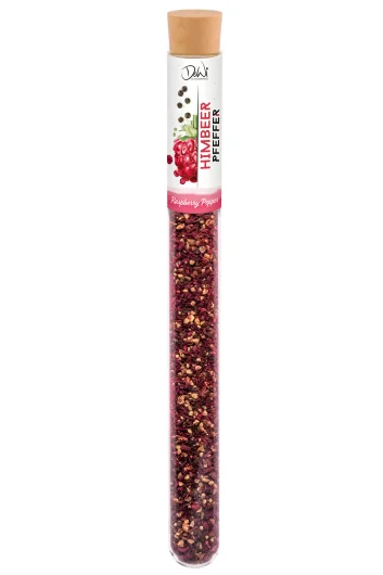 Himbeere Pfeffer Gewürz Tube
