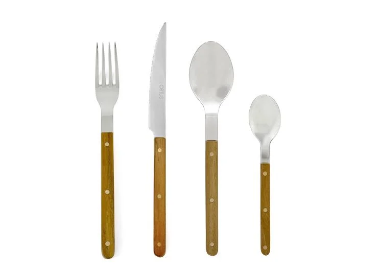 Ortus Farmhouse Stainless Steel Flatware Set