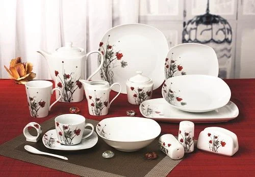 60 Piece Dinner Set Porcelain