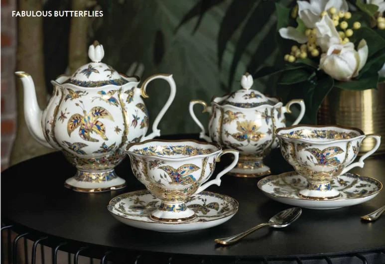 Fabulous Butterflies Tea Set
