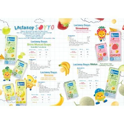 Lactasoy Soyyo Flavored UHT Soymilk