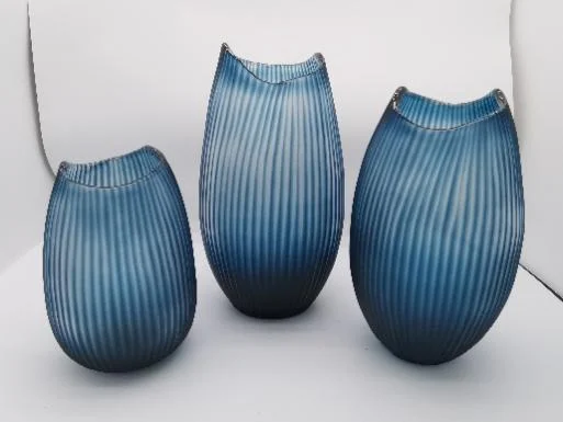 Carved Glass Vase