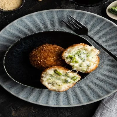 Arancini with Bolognese Chicken and Cheese Fillings