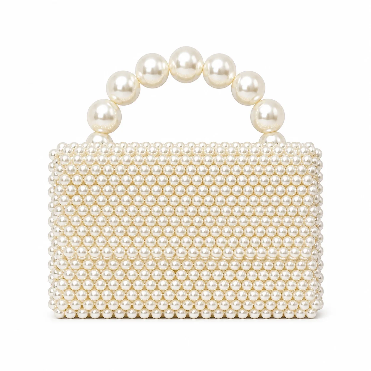 Perla Elara Handmade Pearl Women's Handbag