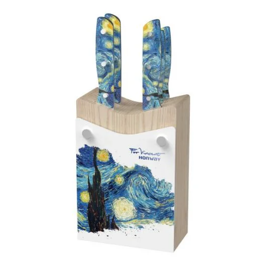 The Starry Night Knife Set
