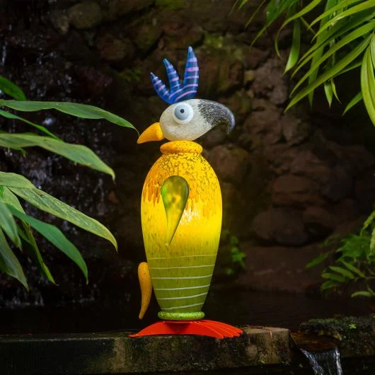 Escultura de vidro TACO Cockatoo