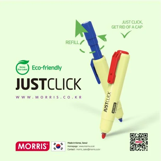 Eco-Friendly Retractable Markers