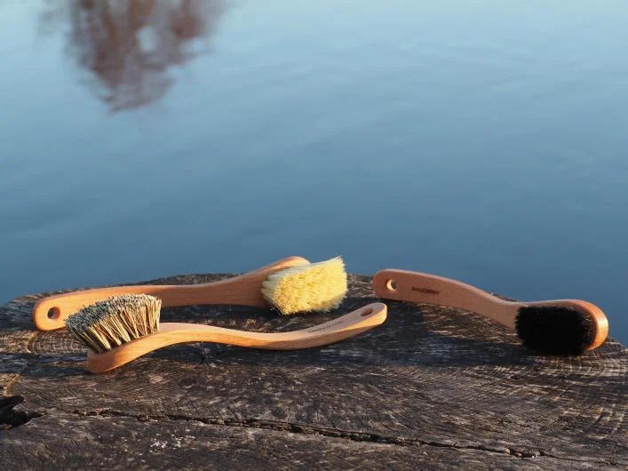 Dish Brush Wood Cleaning