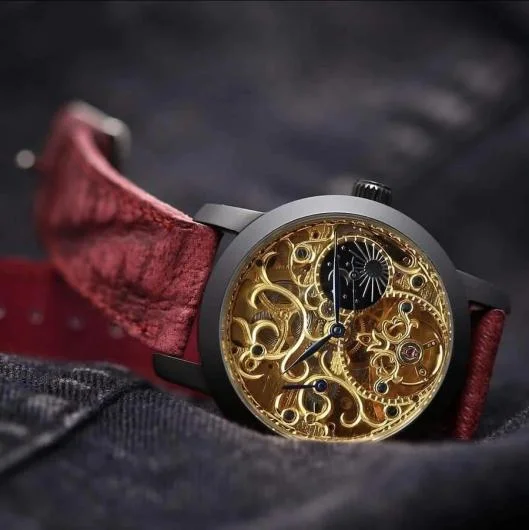 DM Premium 100 Percent Leather Watch Strap