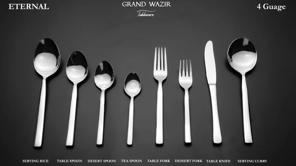 ETERNAL 4 Gauge SS304 Cutlery Set