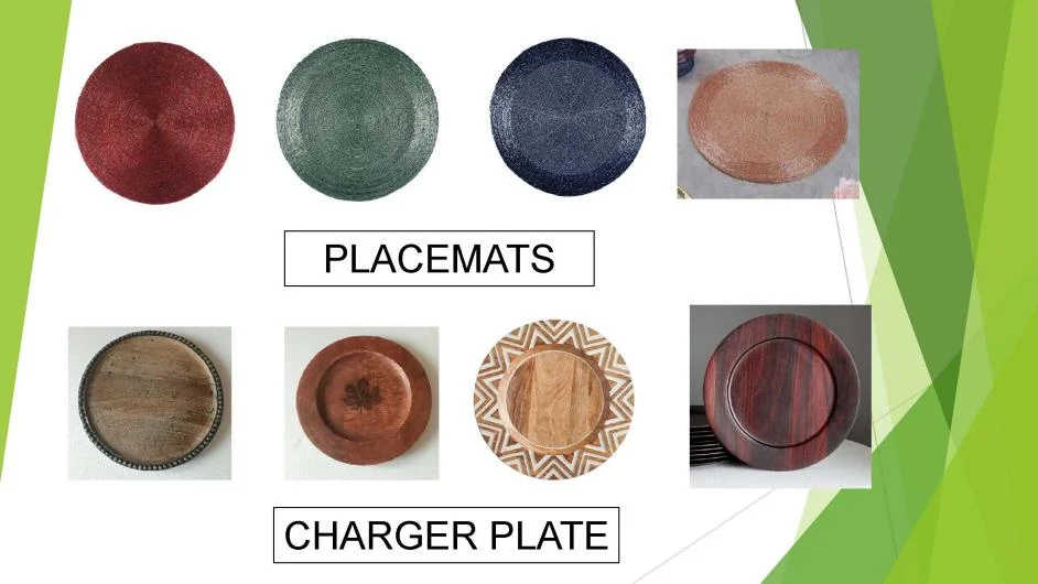 Placemats and Charger Plates