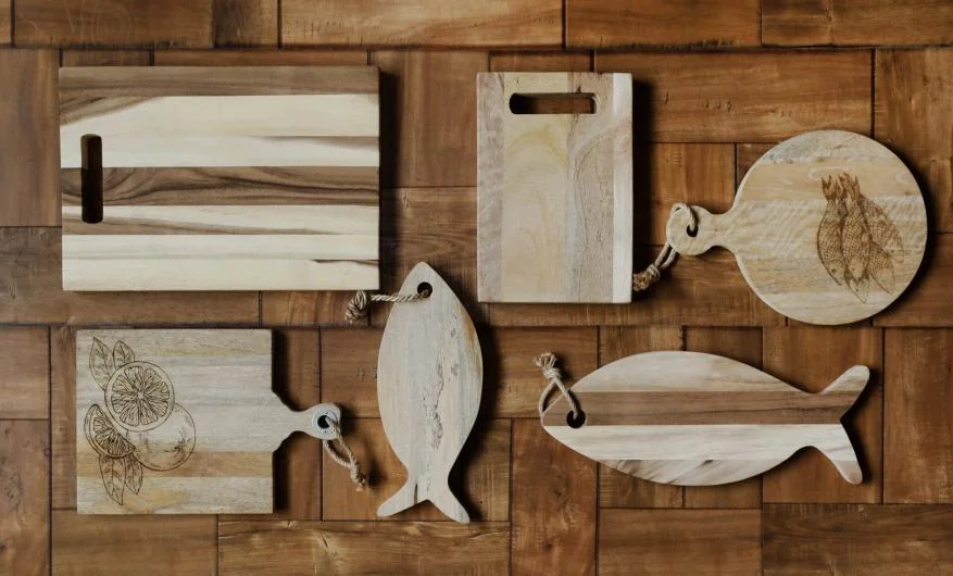 Wooden Cutting Board Serving Tray
