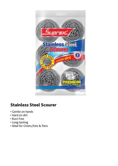 Steel Wool Stainless Steel and Pot Scourers
