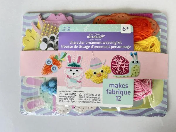Character Ornaments Weaving Kit