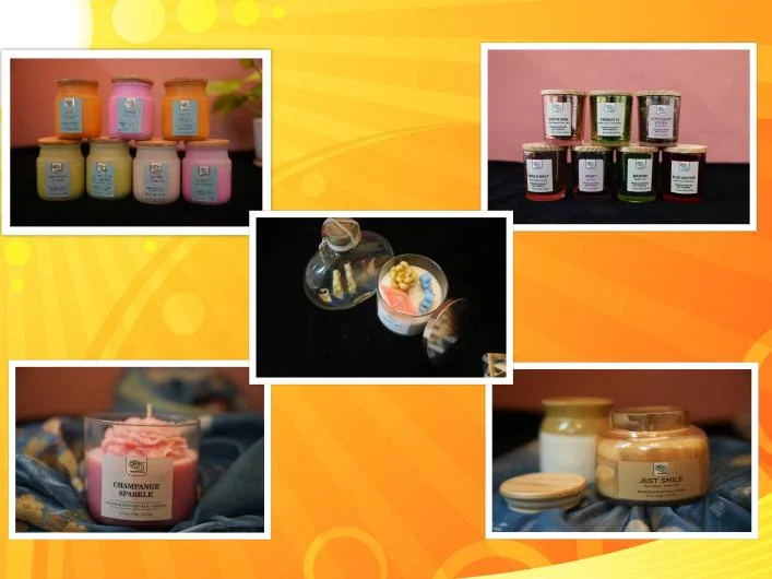 Glass Candle Collection