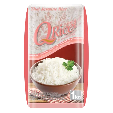 Arroz de jasmim tailandês QRice rosé antigo 1 kg