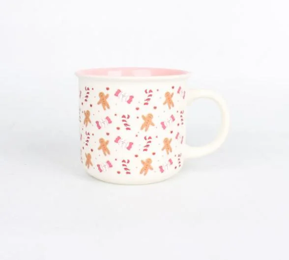 Porcelain Decal and Glaze Mug
