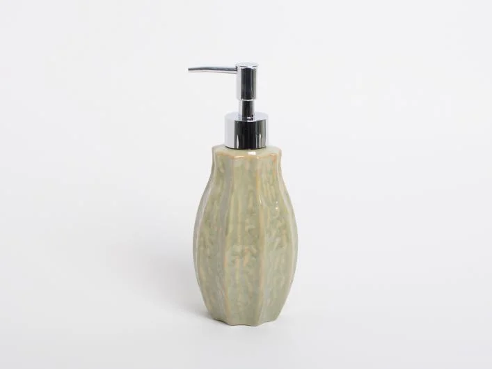 Reactive Glaze Soap Dispenser