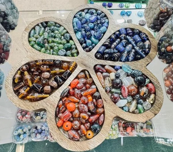 Beads and Pebbles